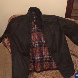 Men’s leather coat